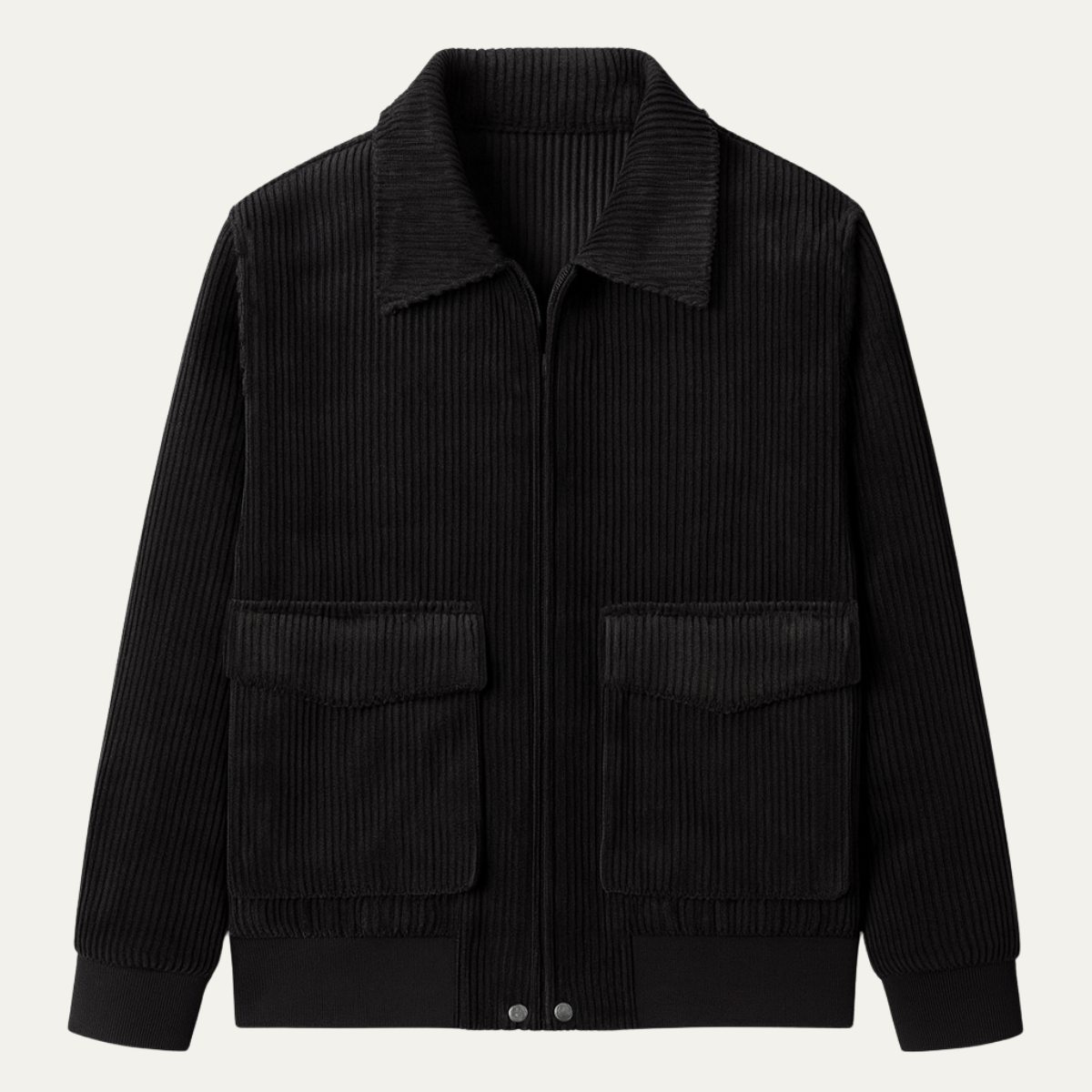 Men's Corduroy Utility Jacket - Fashinoza