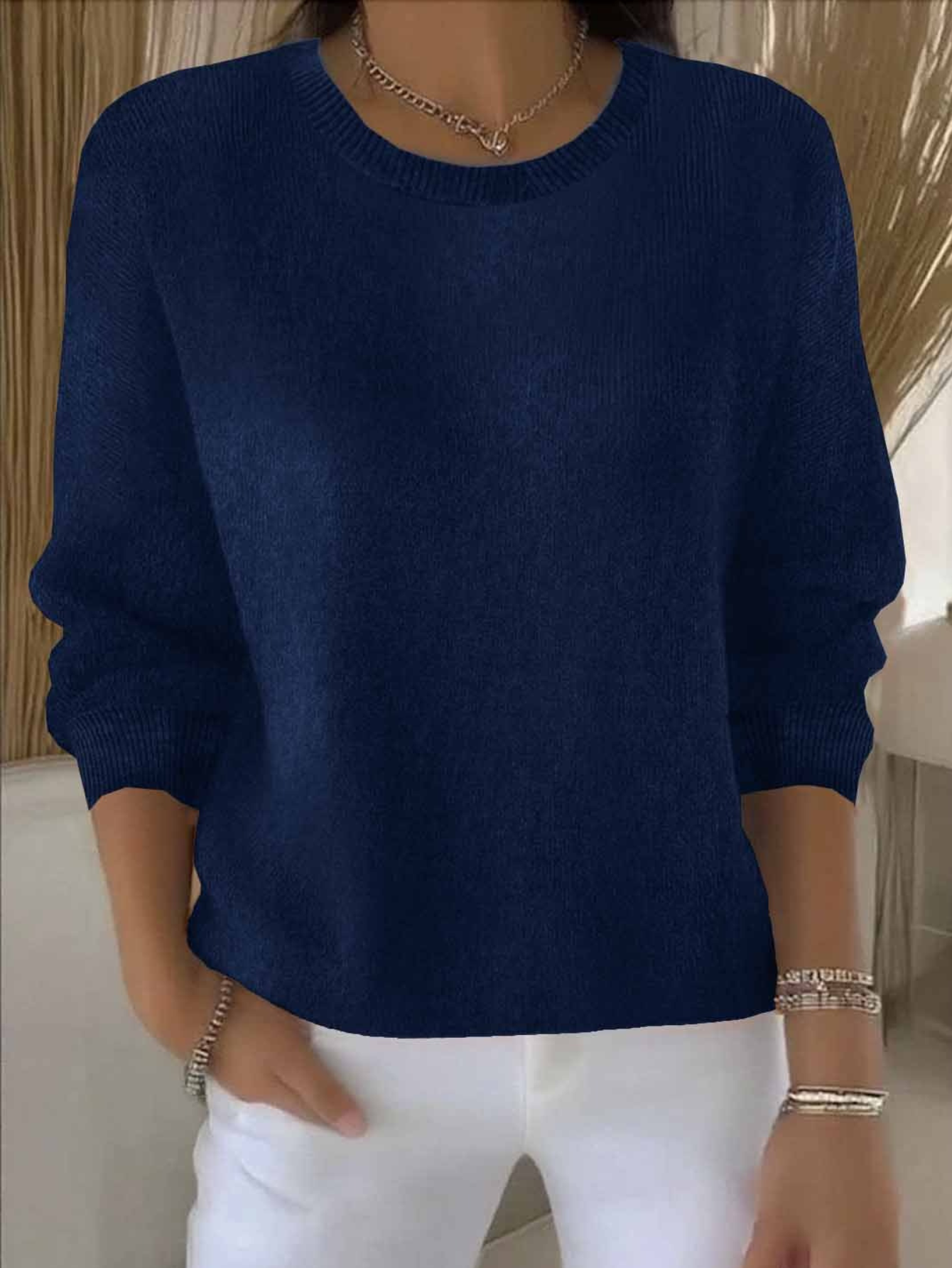 Women's Soft Fine-Knit Sweater