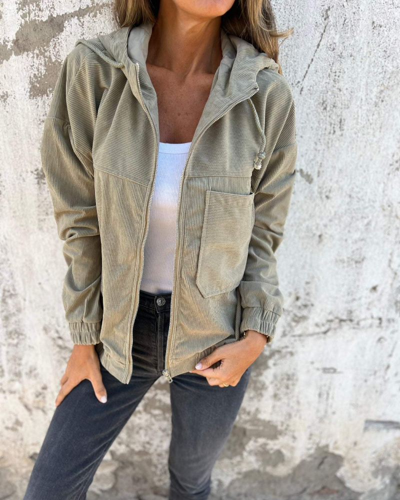 Women's Corduroy Cardigan