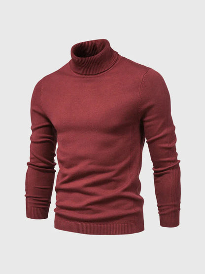 Men's Turtleneck Sweater Washable - Fashinoza
