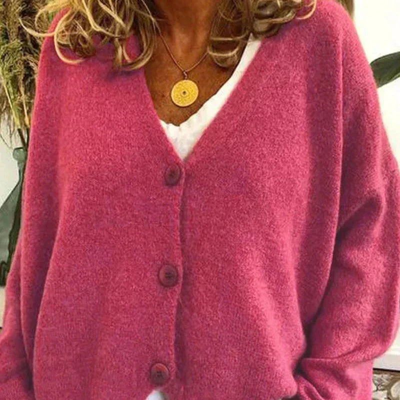 Alana | Women Winter Button Front Cardigan