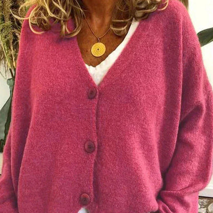 Alana | Women Winter Button Front Cardigan