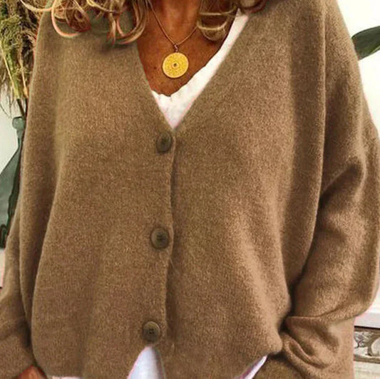 Alana | Women Winter Button Front Cardigan