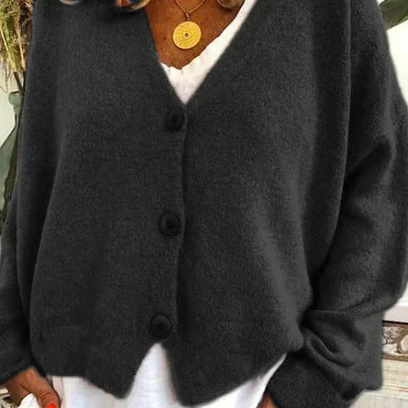 Alana | Women Winter Button Front Cardigan