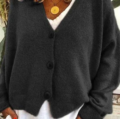 Alana | Women Winter Button Front Cardigan