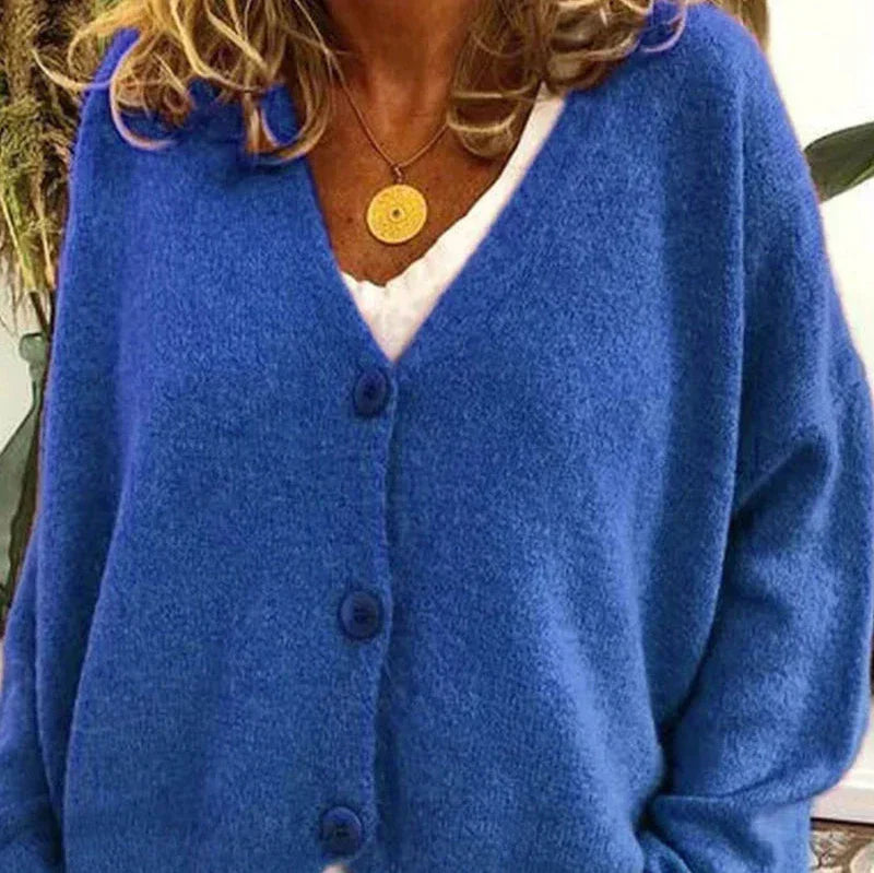 Alana | Women Winter Button Front Cardigan