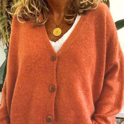 Alana | Women Winter Button Front Cardigan