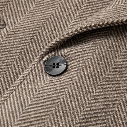 Men's Slim Fit Wool Overcoat