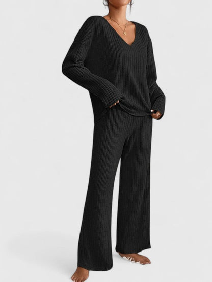 Kimberly | Women’s Relaxed Fit Knit Pajama Set