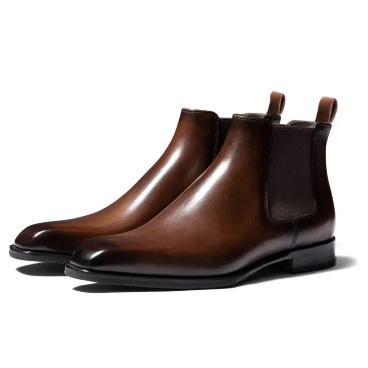 Ironridge Men's Polished Ankle Boots - Fashinoza