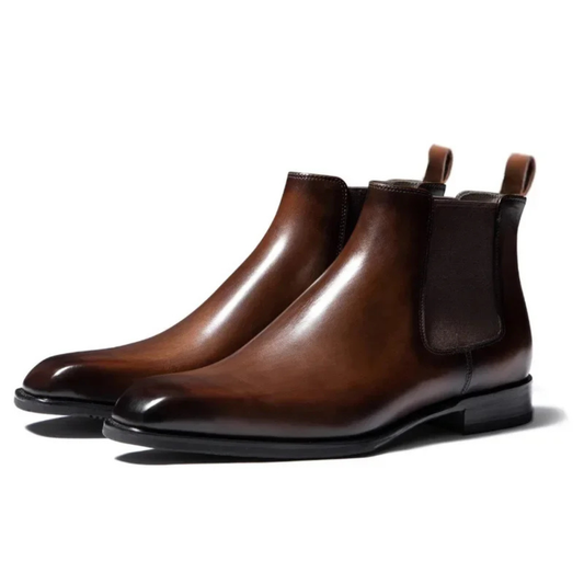 Ironridge Men's Polished Ankle Boots - Fashinoza