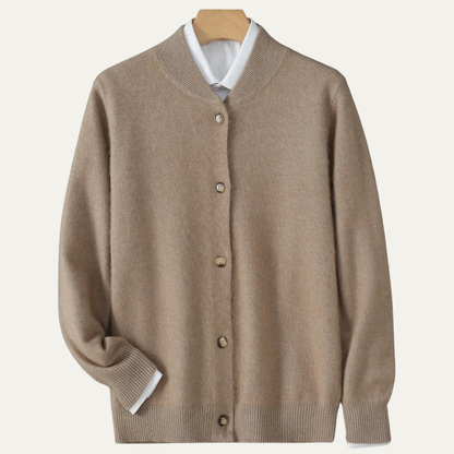 Men's Soft Knit Cardigan 100% Wool - Fashinoza