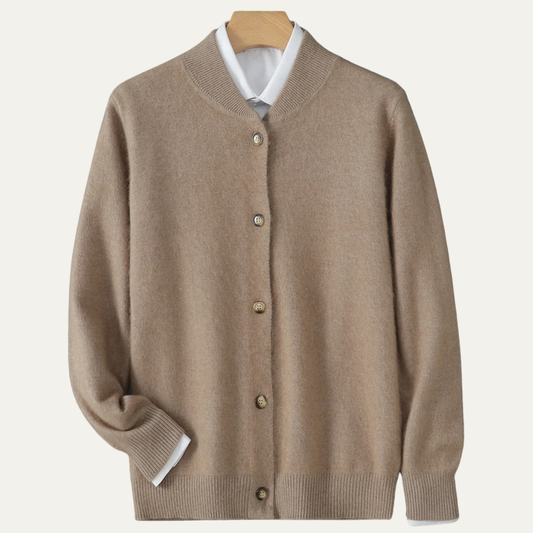 Men's Soft Knit Cardigan 100% Wool - Fashinoza