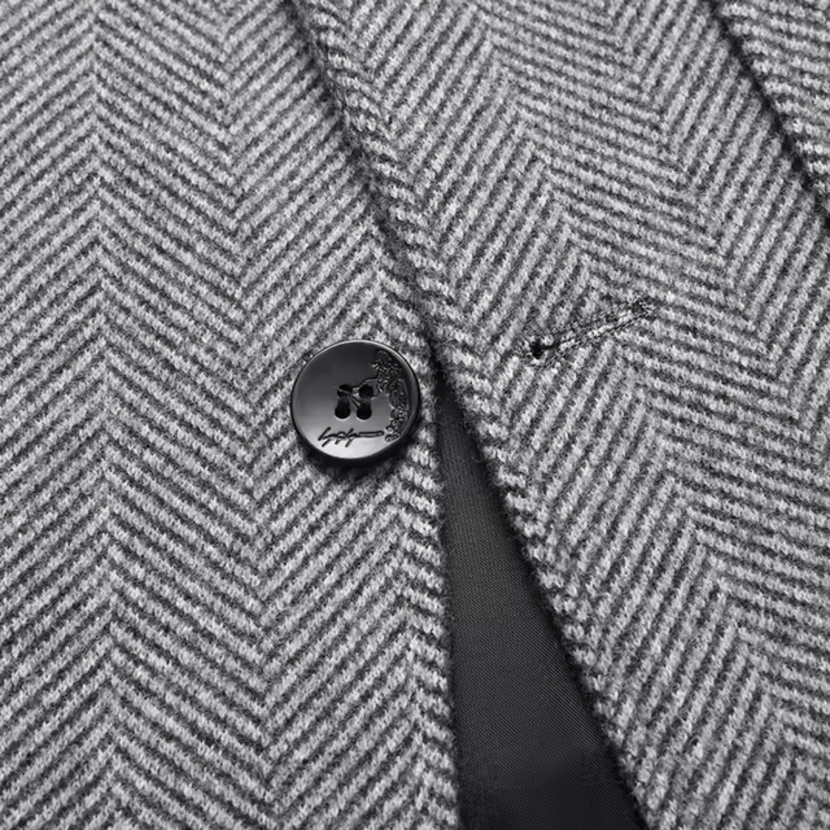 Winslow Men's Herringbone Jacket Thick Warm Outerwear