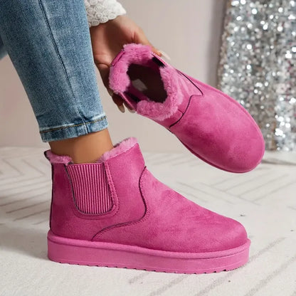 Women's Ankle Boots Flat Pull On Design