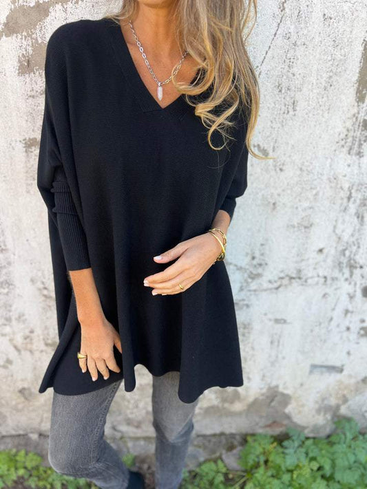 Charlotte | Women’s Summer V Neck Tunic Top