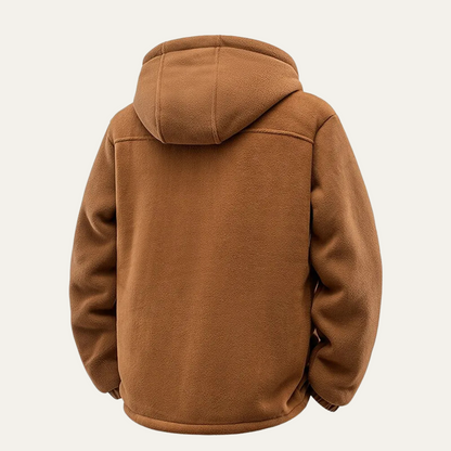 Hearthstone Men's Fleece Lined Hooded Jacket