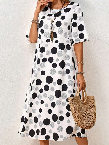 Hazel Polka Dot Dress