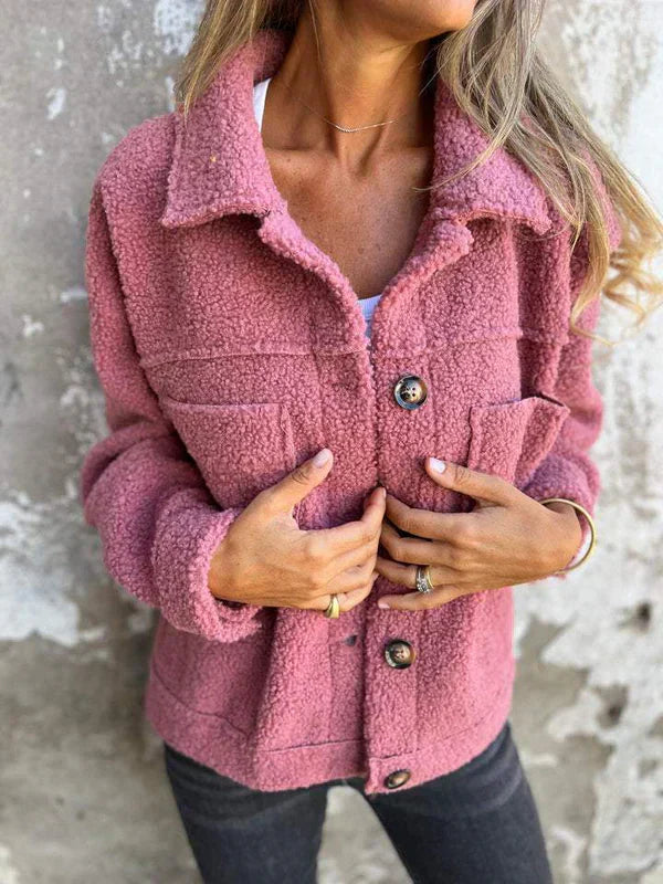 Women's Cardigan Sweater With Front Button Pocket