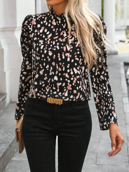 Mia - Vintage Blouse with Ruffles