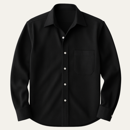 Men's Slim Fit Italian Dress Shirt Business Style - Fashinoza