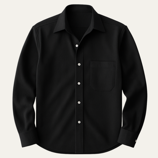 Men's Slim Fit Italian Dress Shirt Business Style - Fashinoza