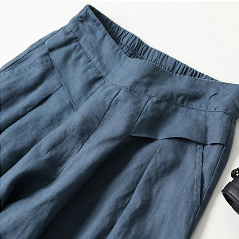 Women's Pleated Trousers