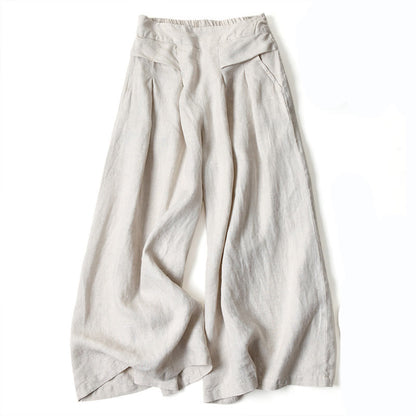 Women's High Waist Culotte Pants