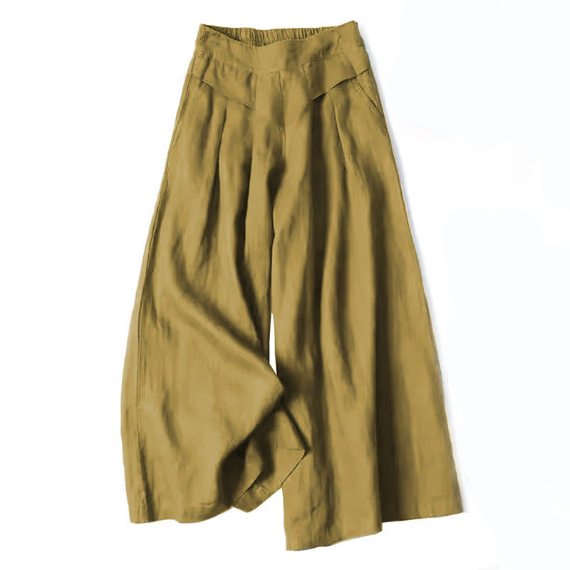 Women's Pleated Trousers
