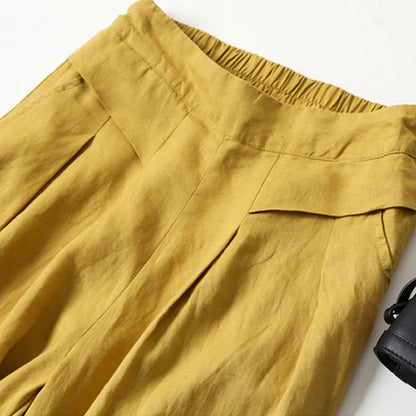 Women's High Waist Culotte Pants