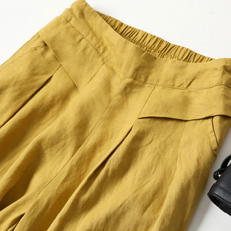 Women's Pleated Trousers