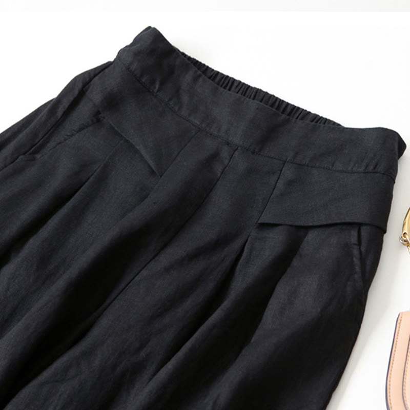 Women's Pleated Trousers