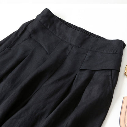 Women's High Waist Culotte Pants