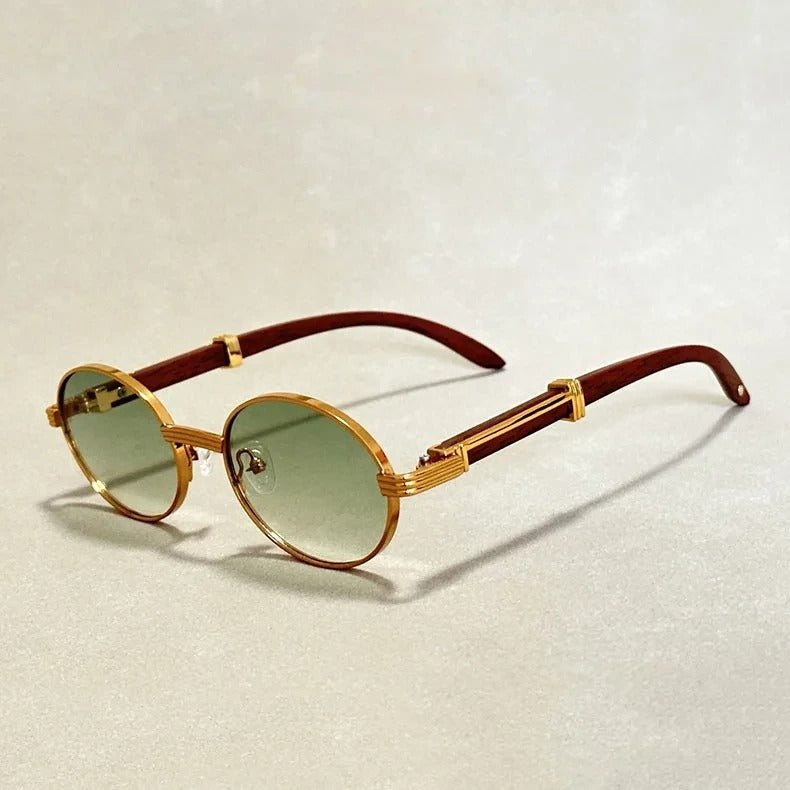 Alessio Round Sunglasses - 
Fashinoza