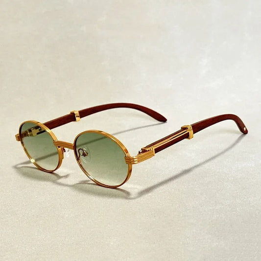Alessio Round Sunglasses - 
Fashinoza