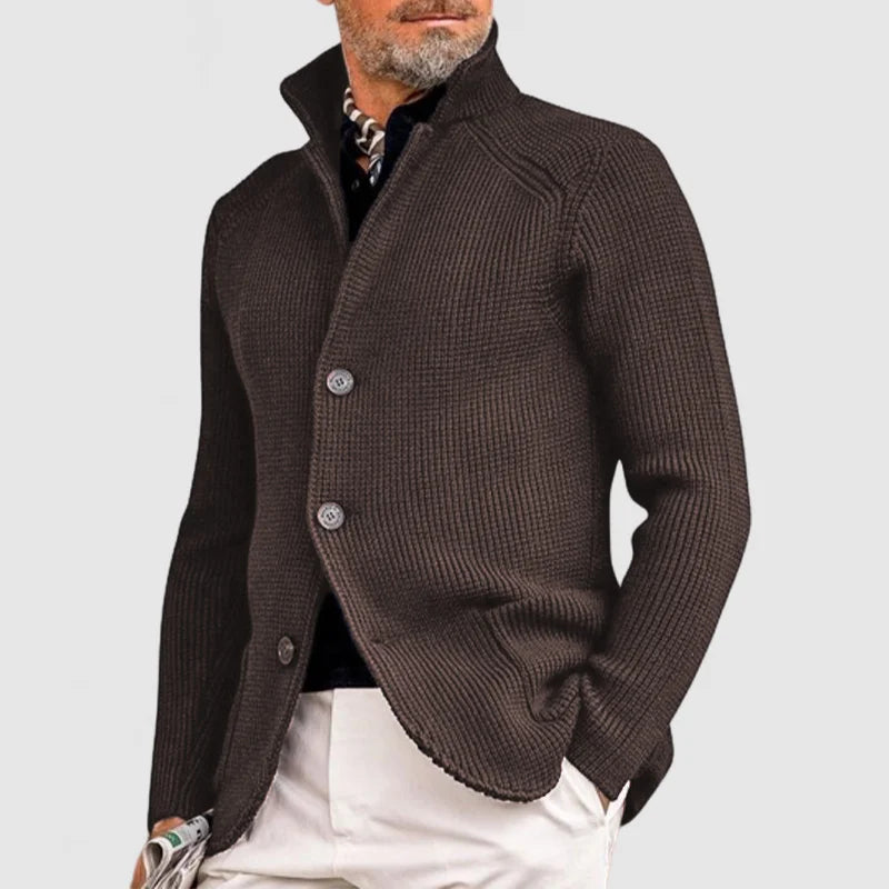 Ramon Men's Knitted Hooded Jacket Autumn