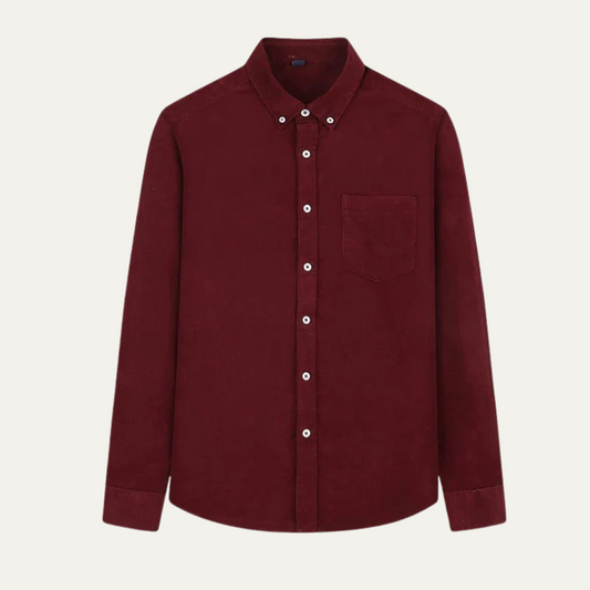 Men's Cotton Corduroy Shirt - Fashinoza