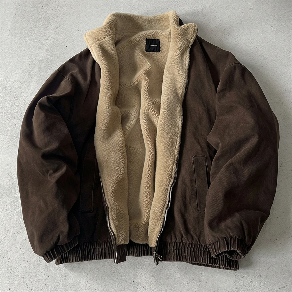 Milan Men's Fleece Jacket - 
Fashinoza