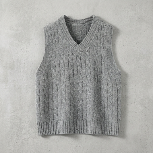 Womens Wool Vest - 
Fashinoza
