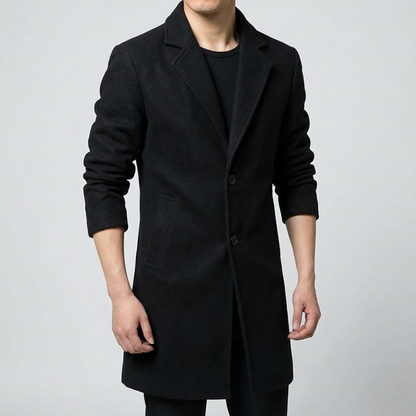 Milan Wool Overcoat - 
Fashinoza