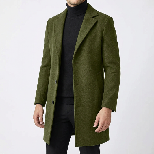 Sorrento Wool Overcoat - 
Fashinoza