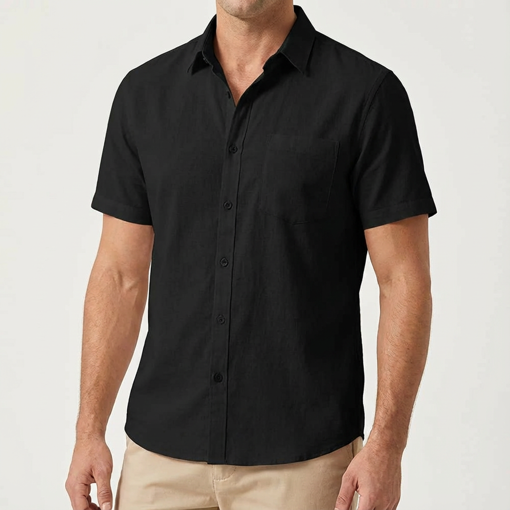 Amalfi Linen Shirt - 
Fashinoza