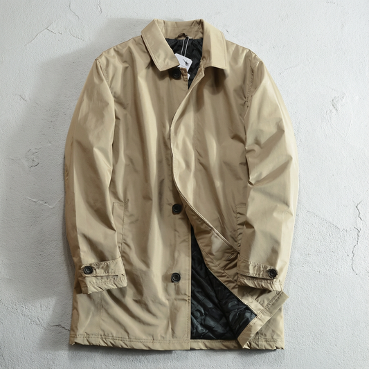 Lucca Quilted Waterproof Rain Jacket - 
Fashinoza