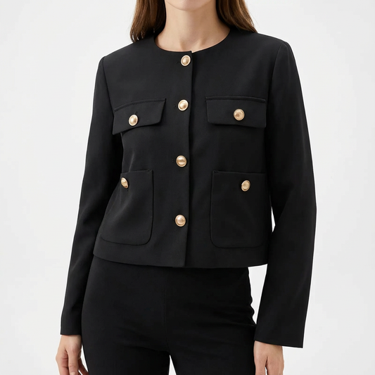 Cotton Women's Dress Jacket - 
Fashinoza