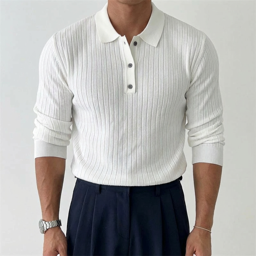 Men's Monaco Knit Polo Shirt - 
Fashinoza