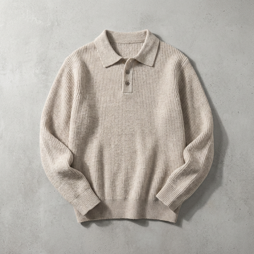Women's Knit Polo Shirt - 
Fashinoza
