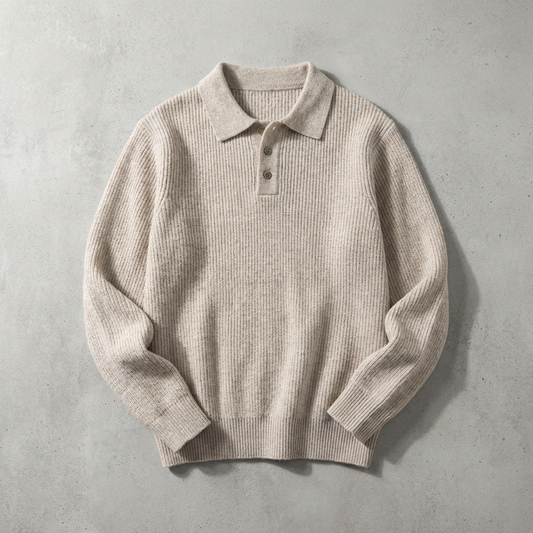Women's Knit Polo Shirt - 
Fashinoza
