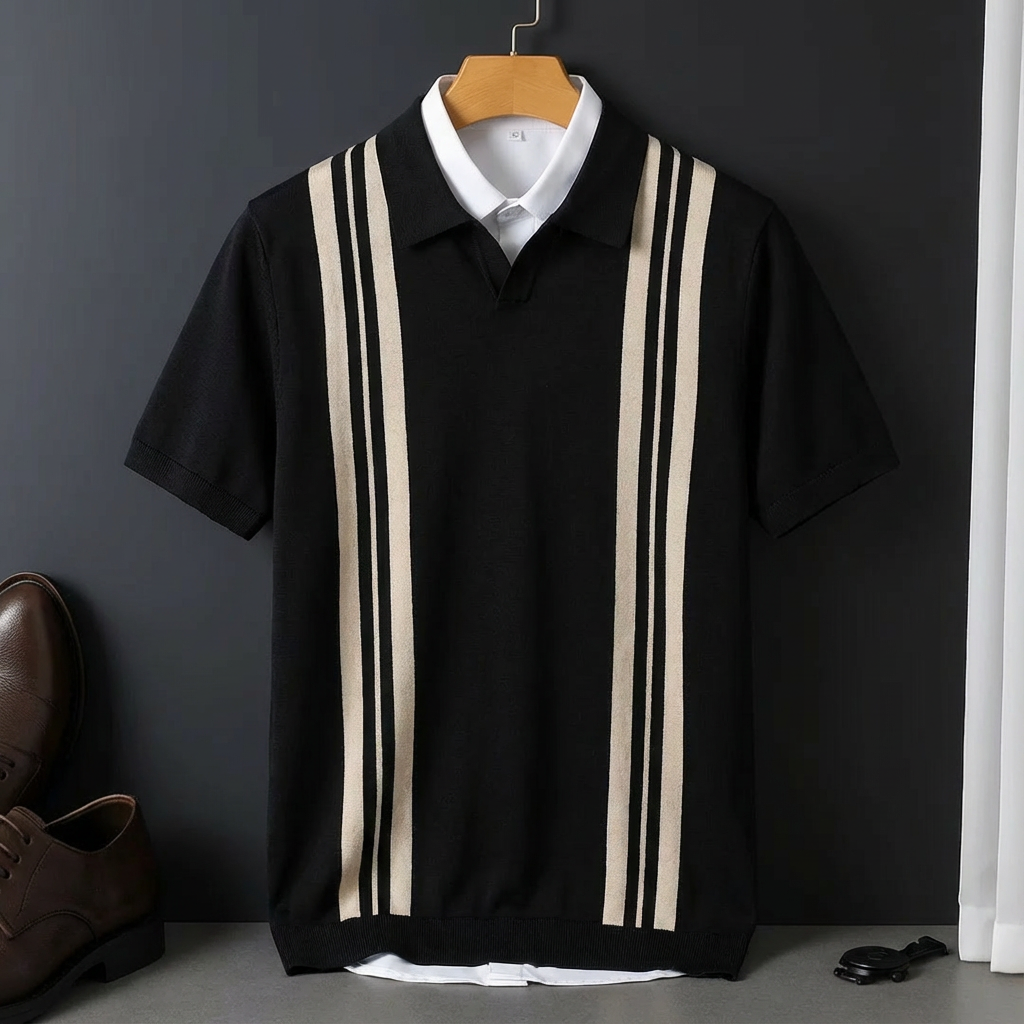 Men's Cotton Polo Shirt - 
Fashinoza