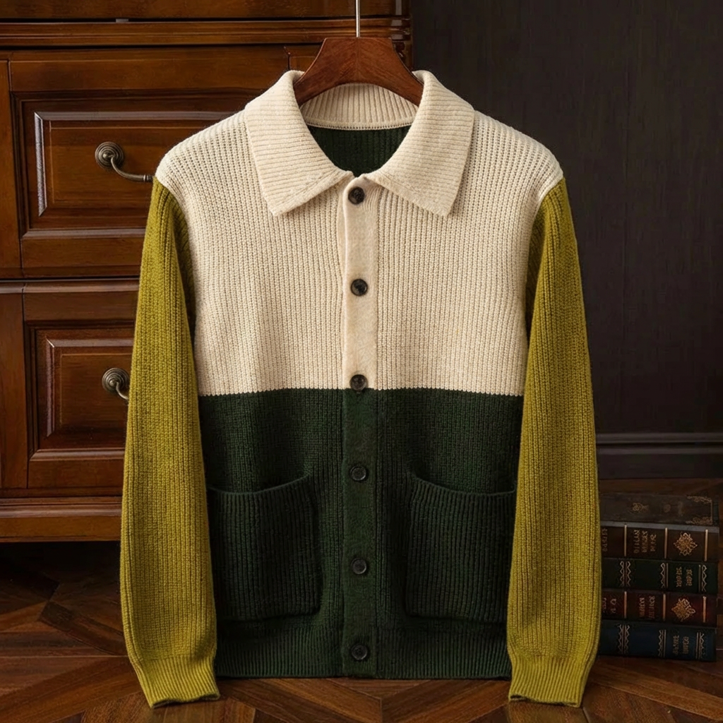 L'Artisan Women's Knitted Stripe Cardigan - 
Fashinoza