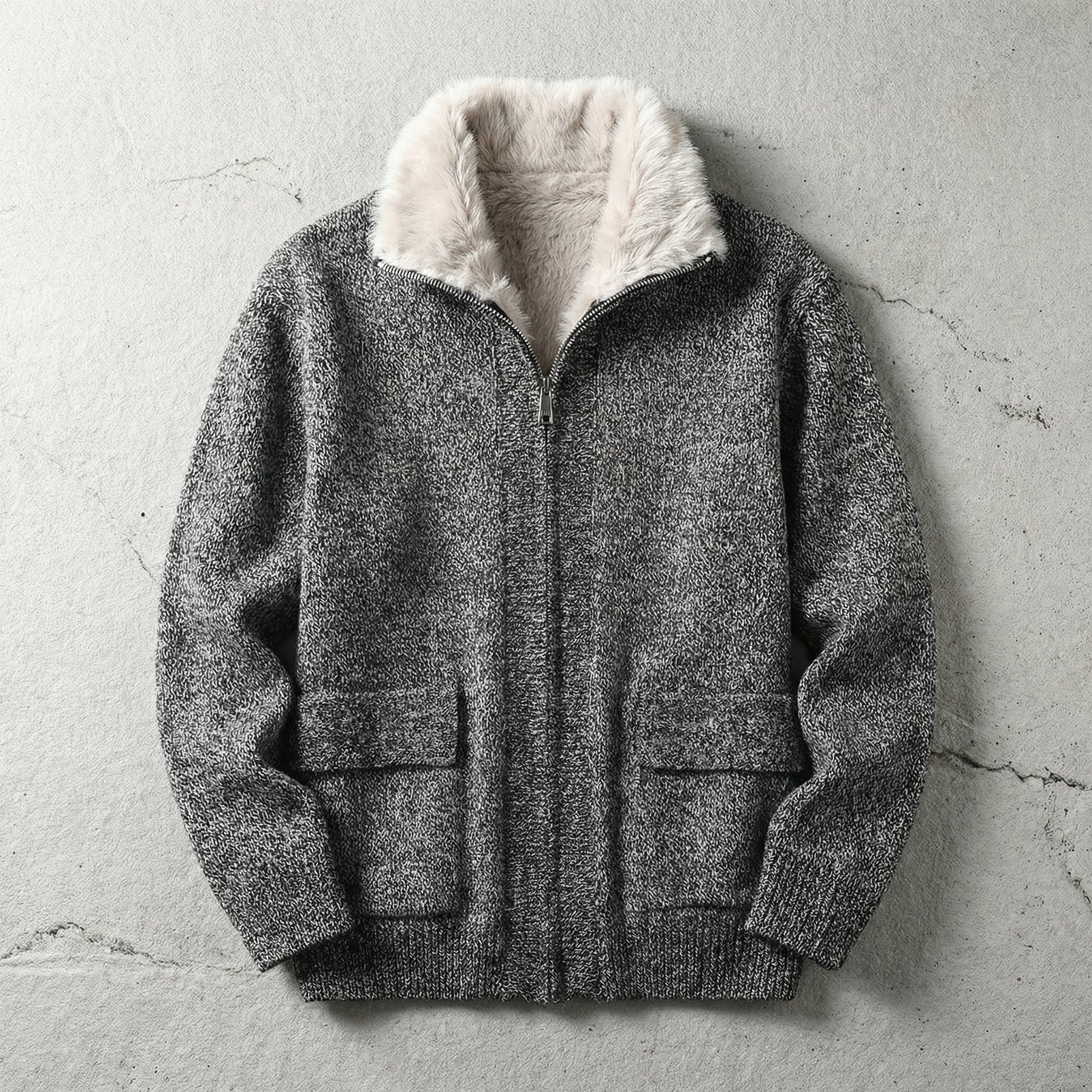 Women's Fleece Cardigan - 
Fashinoza
